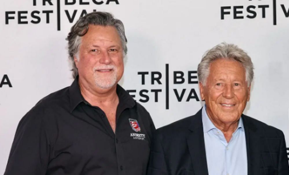 Michael Andretti and Mario Andretti