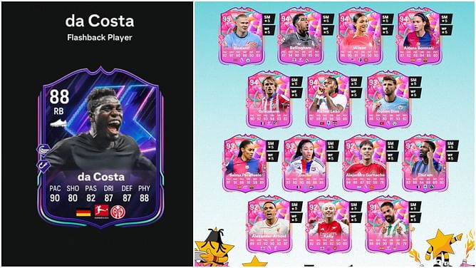 EA FC 25 Danny da Costa Flashback SBC: All tasks and cheapest solutions