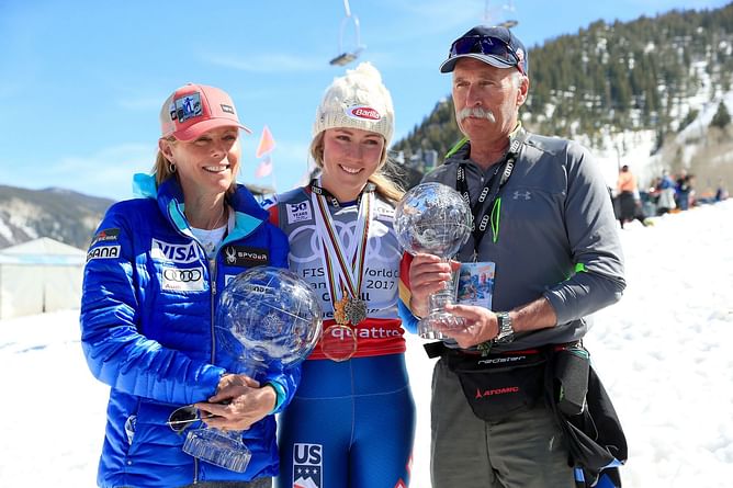 "We miss you"- Mikaela Shiffrin's mother Eileen pens an emotional note for her late husband Jeff's birthday