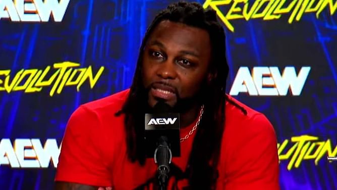 Swerve Strickland reveals real-life injury after AEW Revolution