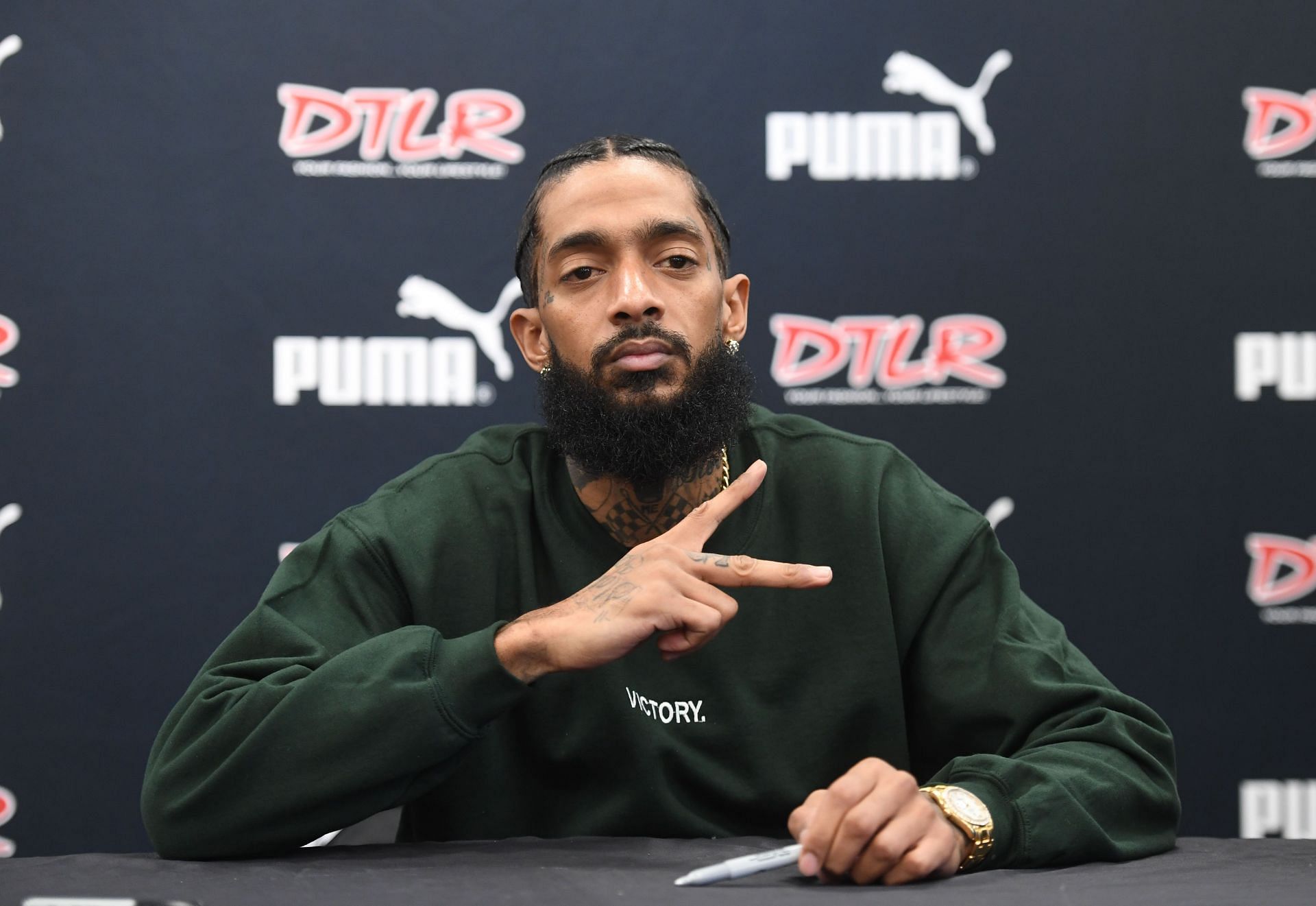 Nipsey Hussle In Store CD Signing - Source: Getty