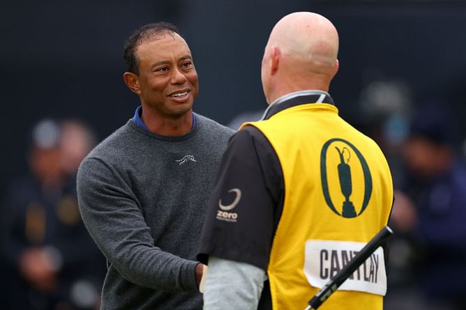 Tiger Woods' ex-caddie admits being a 'nervous wreck' watching his son's first PGA Tour win
