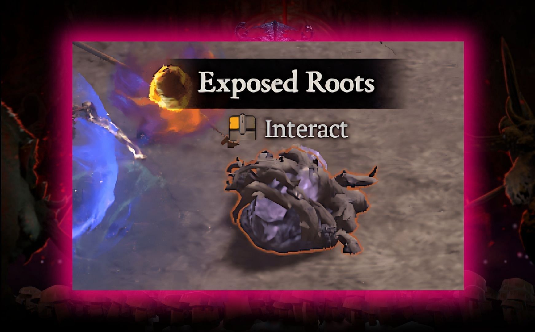 Exposed Roots in Headhunt Zones (image via Blizzard Entertainment)