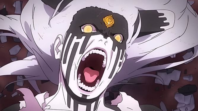 Momoshiki could be waiting for Boruto to go through a Megumi moment in Two Blue Vortex