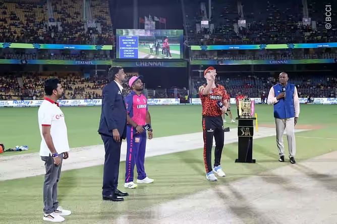 SRH vs RR, IPL 2025: Toss result and playing 11s for today’s match, umpires list and pitch report
