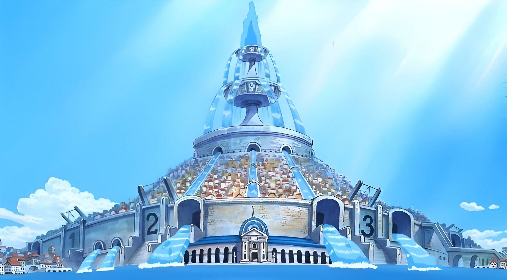 One of the One Piece arcs- Water 7 (Image via Toei Animation)