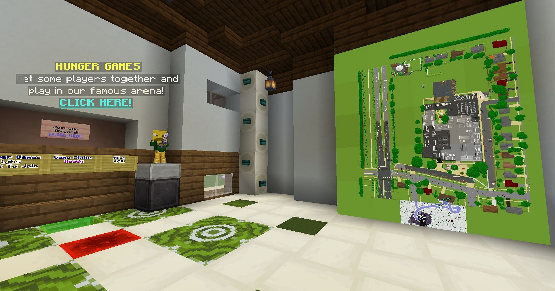 Back to School Hunger Games is a fantastic server (Image via Mojang Studios)