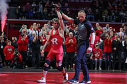 "He was so dead tired"- Dean Peterson makes feelings known after beating defending champion Richard Figueroa at the NCAA Wrestling Championships