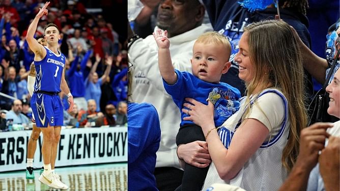 Creighton star Steven Ashworth gets 100% real on getting to play in front of his infant son