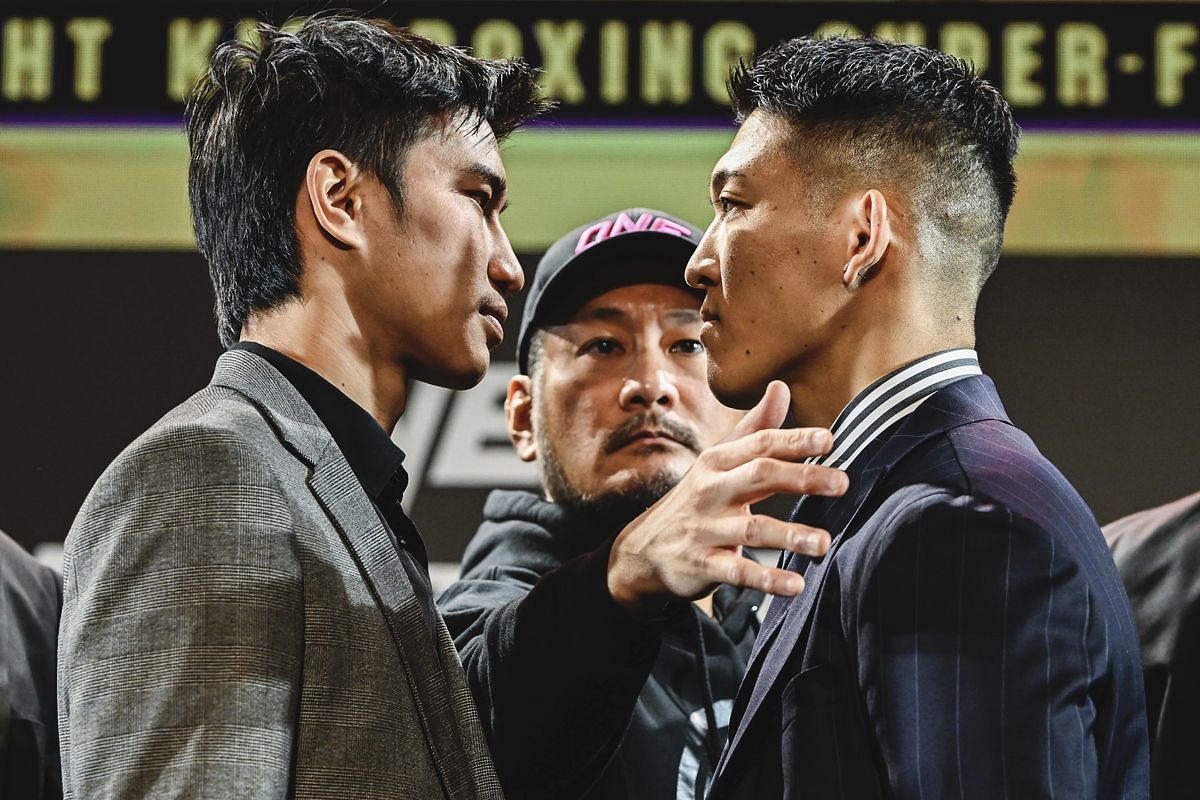 Tawanchai facing off with Masaaki Noiri | Image credit: ONE Championship