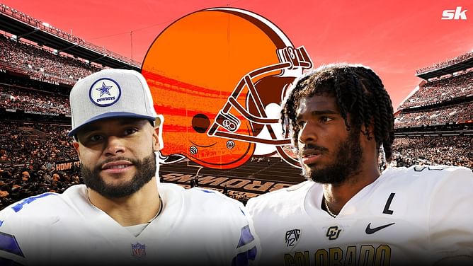 Browns plotting blockbuster trade for Dak Prescott amid Shedeur Sanders draft buzz, claims Bruce Drennan