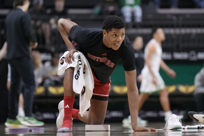 Rutgers' Ace Bailey shows support to 2027 Class guard Chase Lumpkin upon Team USA minicamp selection