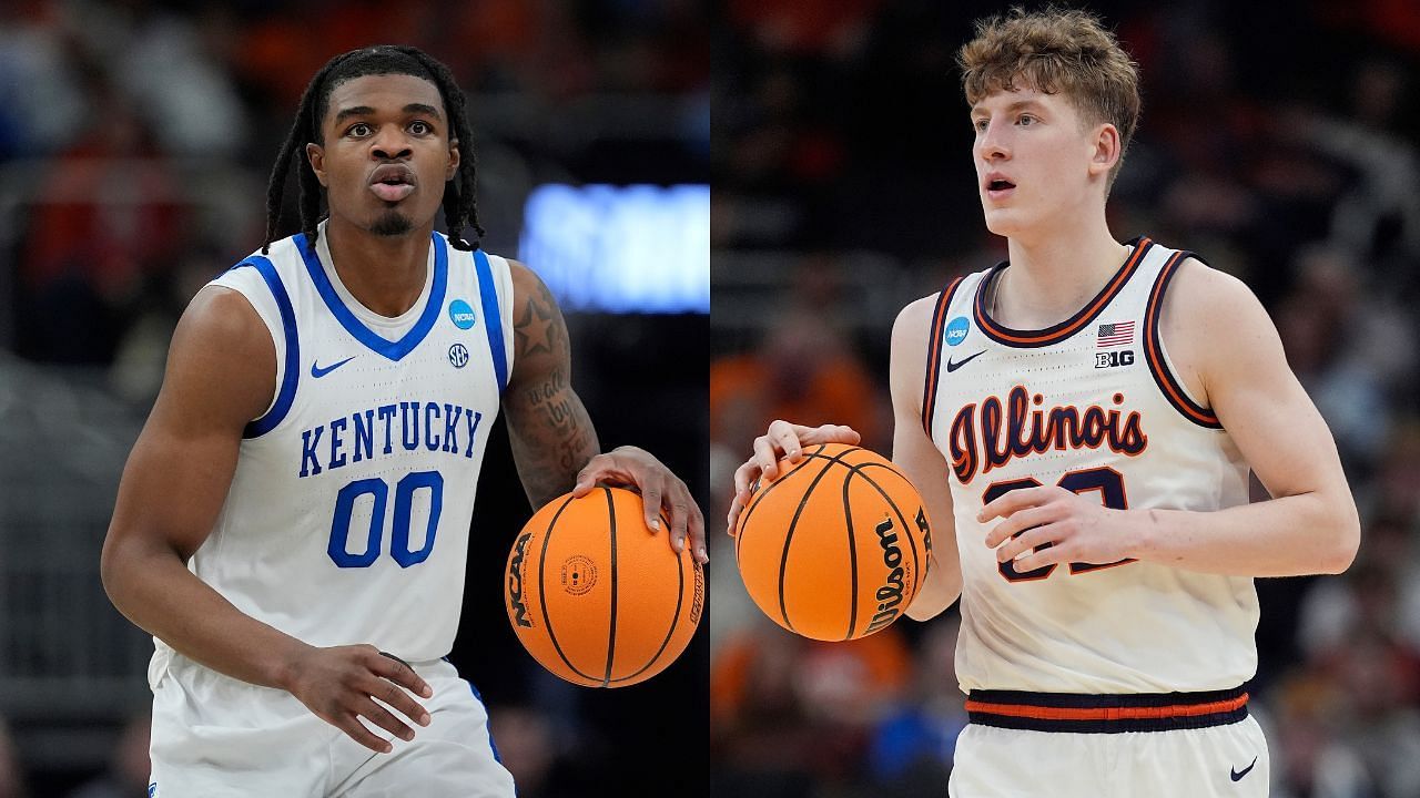 Illinois vs Kentucky NBA Prospect Preview Ahead of High Voltage Clash | 2025 NCAA Second-Round (Image Source: Getty)