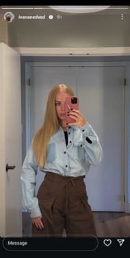 Ivana Nesved Instagram (https://www.instagram.com/stories/ivananedved/3583234432796539511/?hl=en)