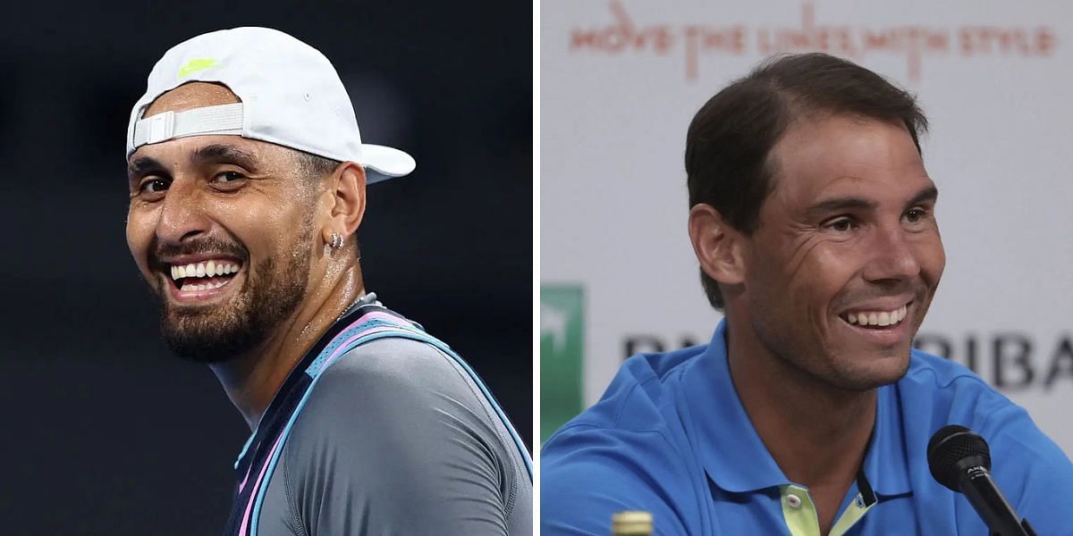 Nick Kyrgios gives thoughts on Rafael Nadal being &quot;horrible&quot; as practice partner | Image Source: Getty 