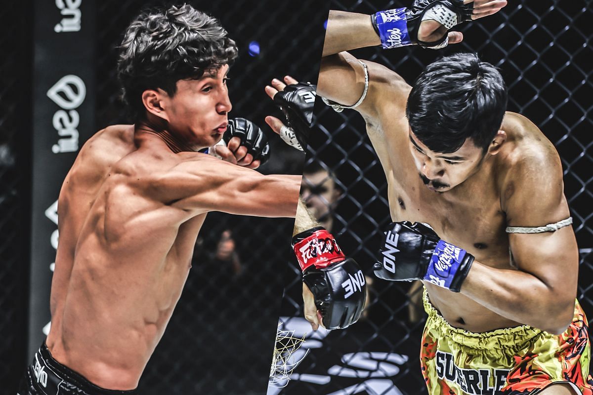 Nabil Anane (left), Superlek (right) [Photo with ONE Championship]