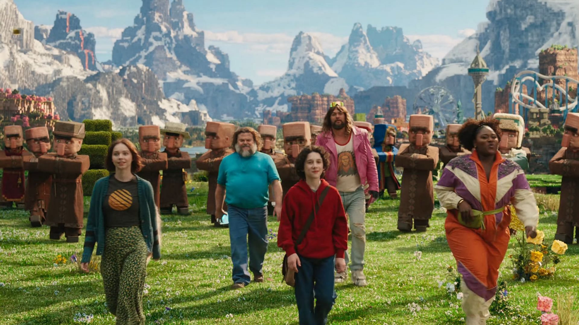 A Minecraft Movie has a long list of cast (Image via YouTube/Warner Bros.)