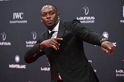 Usain Bolt makes a surprise appearance at the Netball Super League