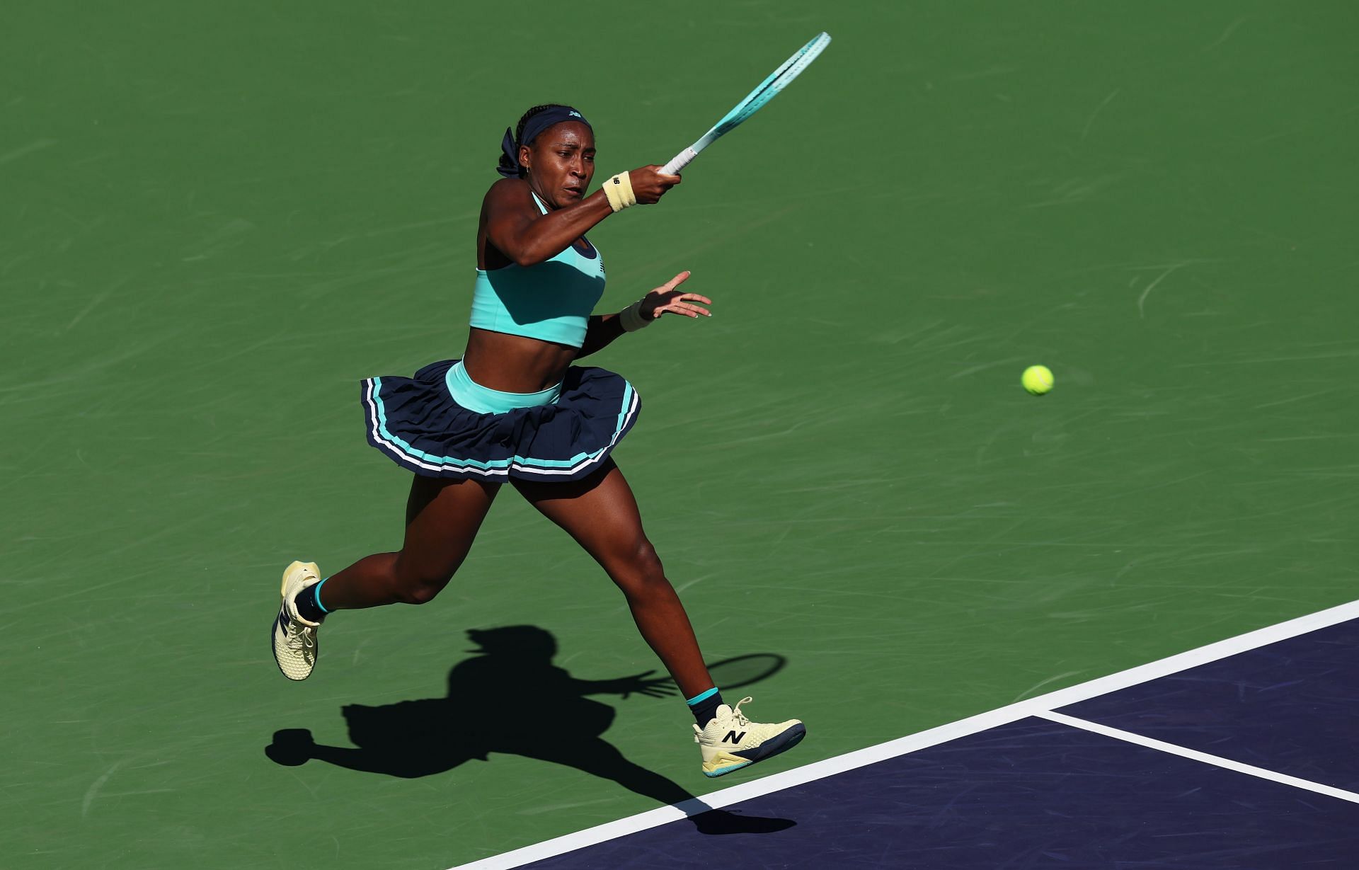 Coco Gauff has been on-song at Indian Wells this year | Image Source: Getty