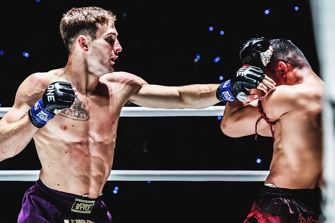 WATCH: Scottish knockout machine Nico Carrillo survives Nong-O's onslaught in unbelievable comeback KO in Bangkok