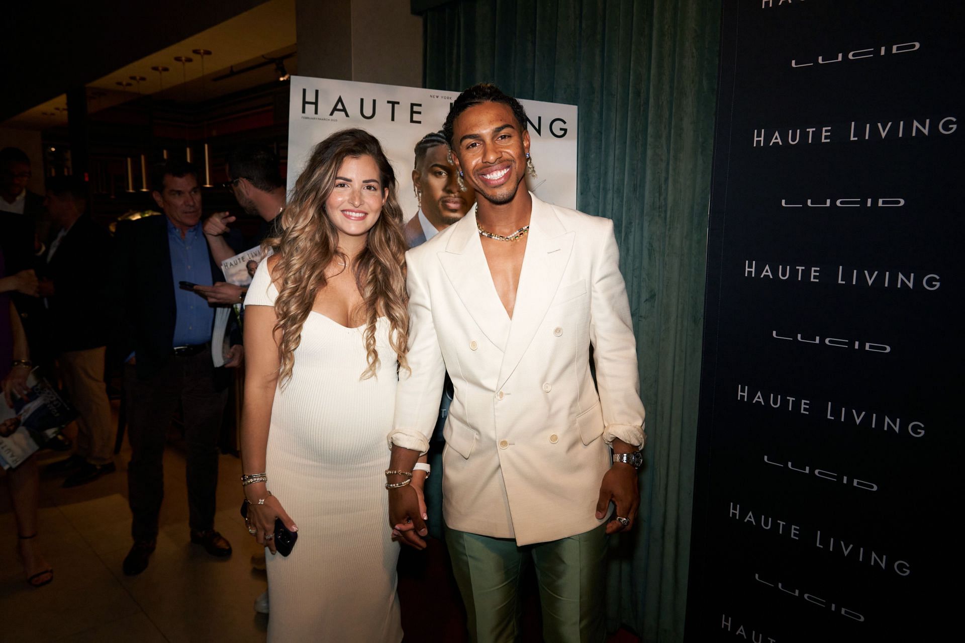 Haute Living Celebrates Cover Star Francisco Lindor Together With Lucid Motors At Zucca Miami - Source: Getty