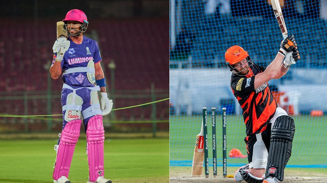 SRH vs RR मैच की संभावित प्लेइंग इलेवन (photo credit-X/@SunRisers/@rajasthanroyals)