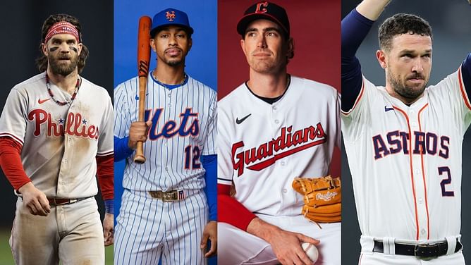 Bryce Harper, Francisco Lindor, Alex Bregman's wives congratulate Shane Bieber’s spouse on firstborn's birth