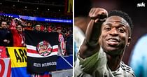 Vinicius Jr aims dig at Atletico fans’ ‘this year, yes’ banner after Real Madrid knock them out in Champions League