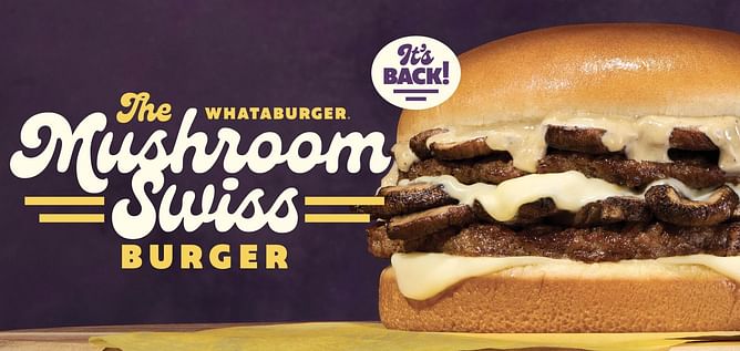 Whataburger brings back fan favorite Mushroom Swiss Burger after 3-year hiatus
