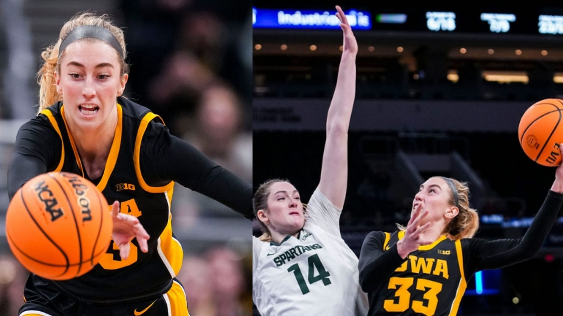 Iowa guard Lucy Olsen (Image Source: IMAGN)