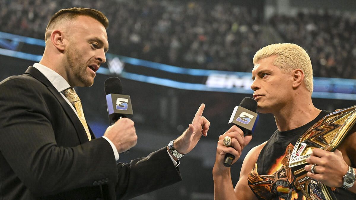 Nick Aldis' hands might be tied when it comes to The Rock. (Photo: WWE.com)