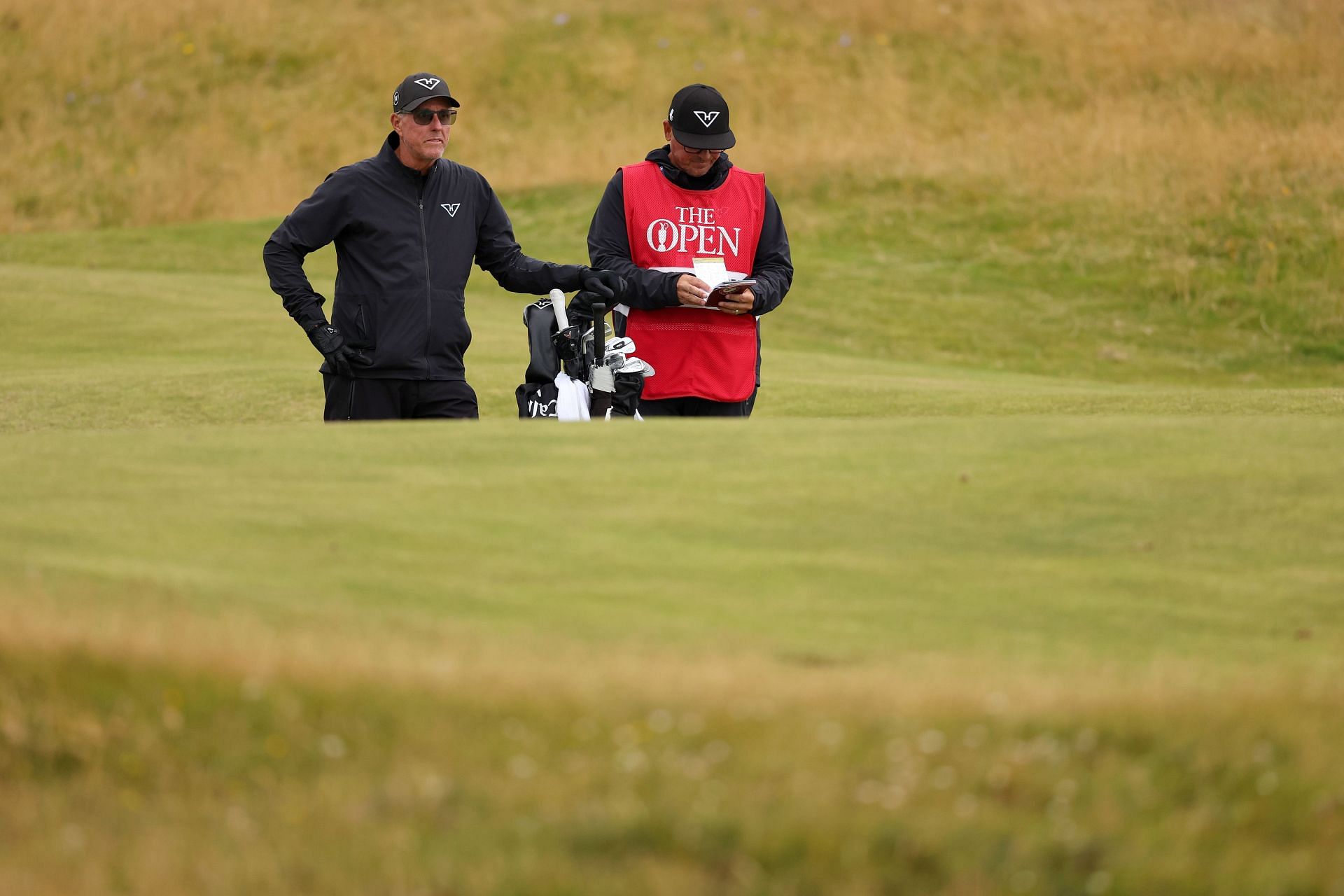 Phil Mickelson at the The 152nd Open (via Getty)