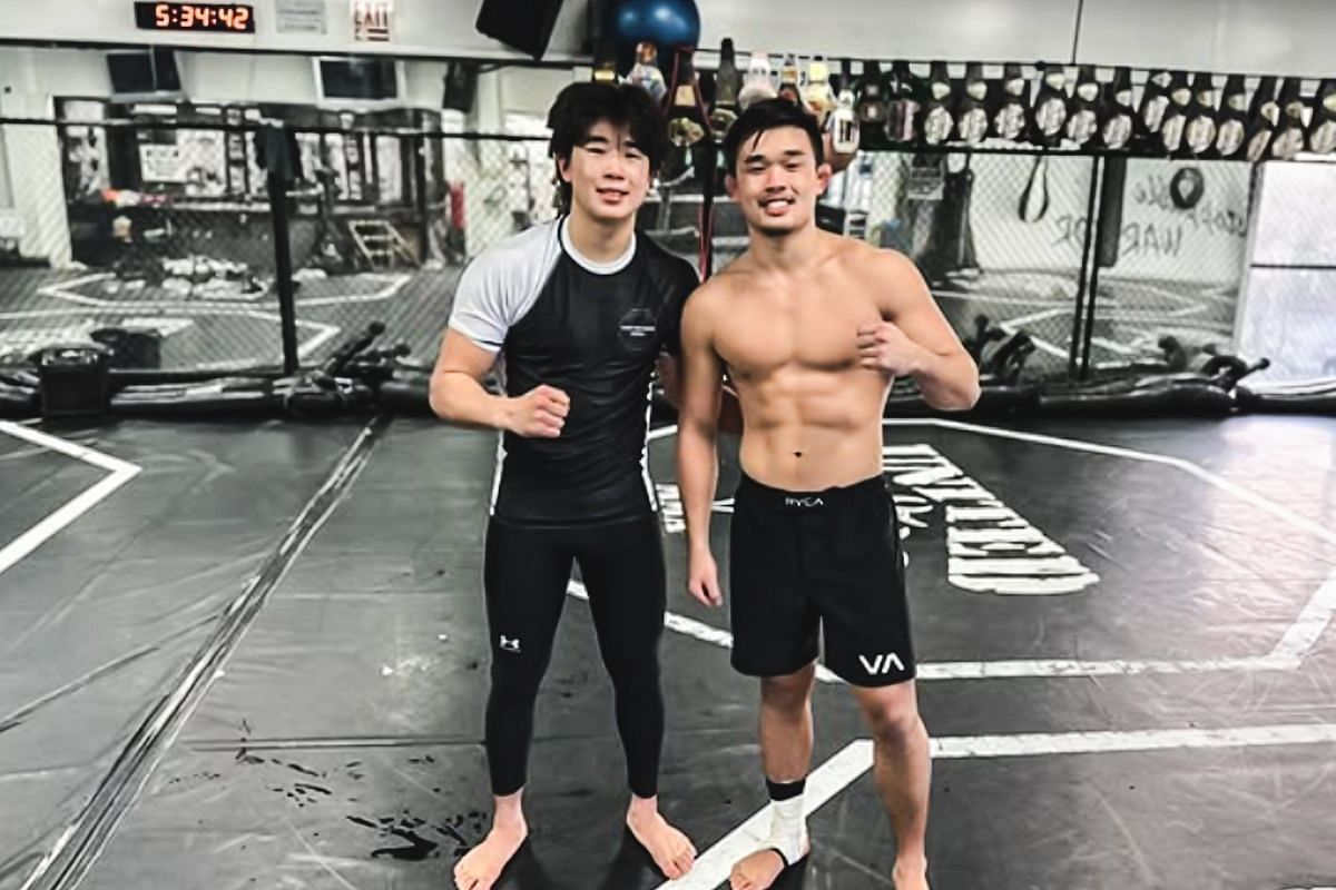 Adrian Lee (left) and Christian Lee (right). [Photo from Adrian Lee