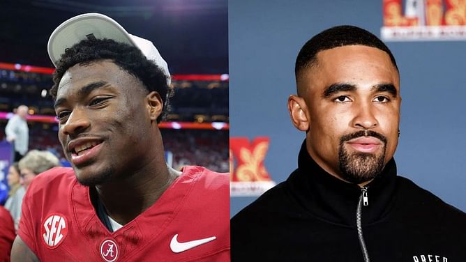 “Greek God” Jalen Milroe could end up like Jalen Hurts, former Buccaneers QB claims