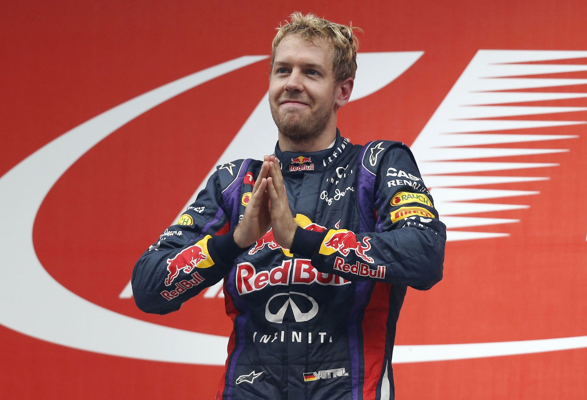 Sebastian Vettel at the FIA Formula One World Championship 2013, Grand Prix of India - Source: Getty