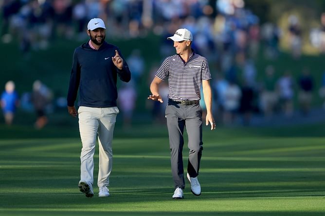 Justin Thomas recalls Scottie Scheffler's victory at last year's Players despite a sudden injury: "That's what great players do"
