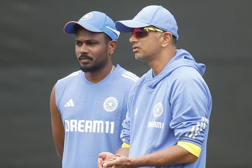 India Nets Session - ICC Men's T20 Cricket World Cup West Indies & USA 2024" - Source: Getty