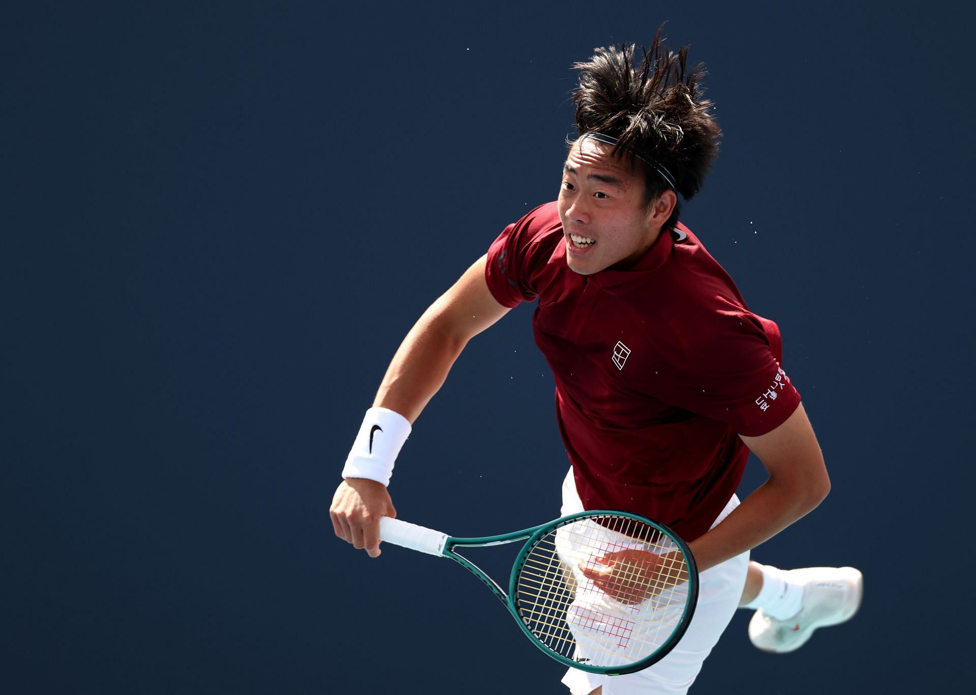 Coleman Wong during his match against Ben Shelton at Miami Open 2025 [Image Source: Getty Images]