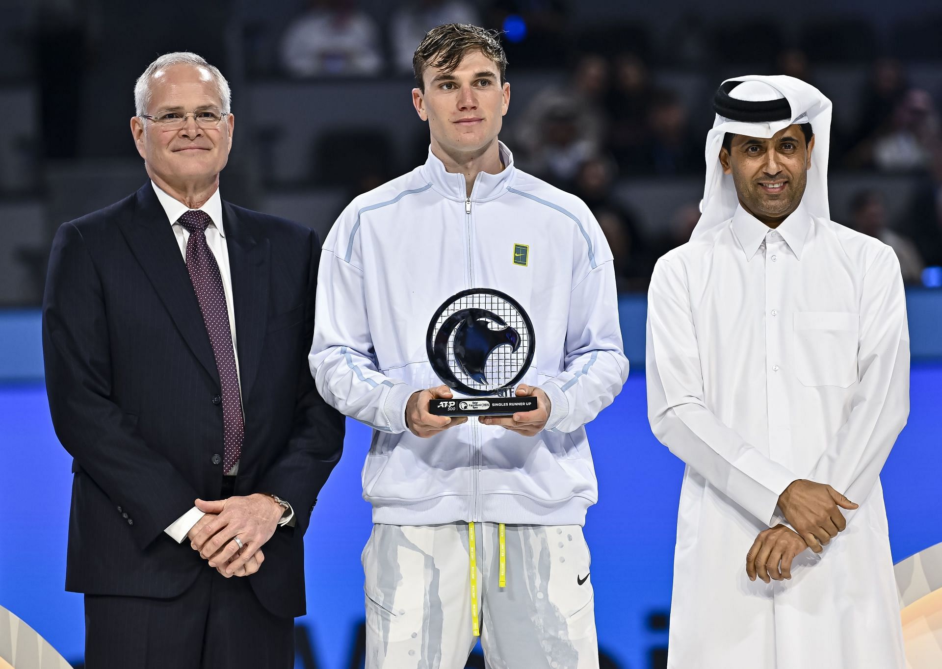 Jack Draper at the Qatar Open 2025. (Photo: Getty)