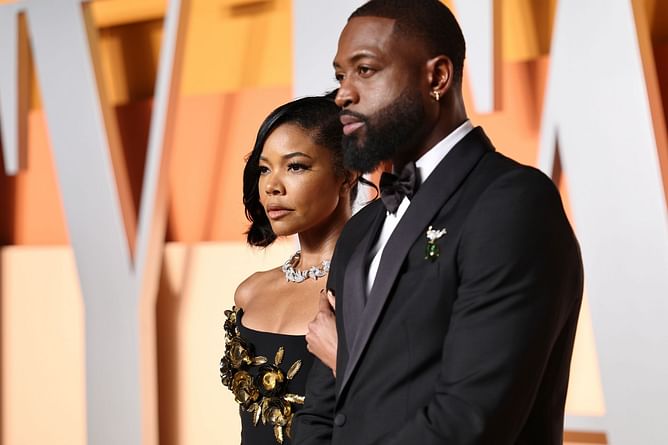 Gabrielle Union drops 2-word reaction as Dwyane Wade melts over daughter's adorable gesture on LIVE