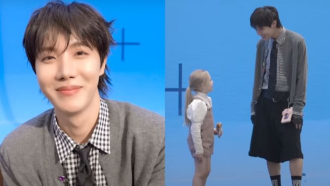 "Giving ARMYs the husband experience" — Fans react to BTS' j-hope's adorable interactions with the kids featuring in Sweet Dreams ft. Miguel MV