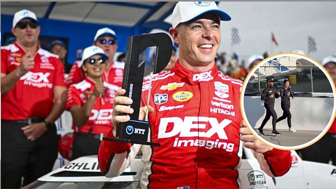 Scott McLaughlin makes fun of buddy Bubba Wallace as NASCAR insider takes the 23XI Racing star on a jogging interview