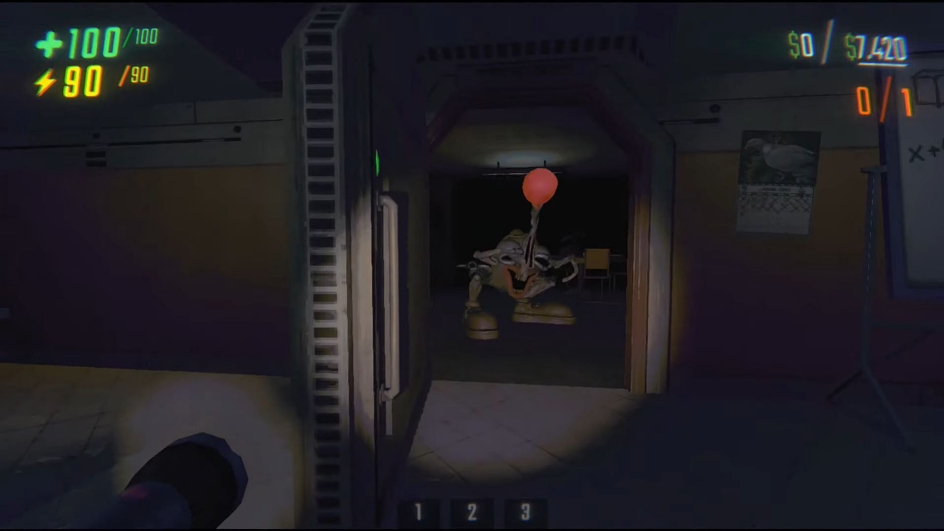 The Clown always carries a balloon (Image via Semiwork || YouTube/@Wurps)