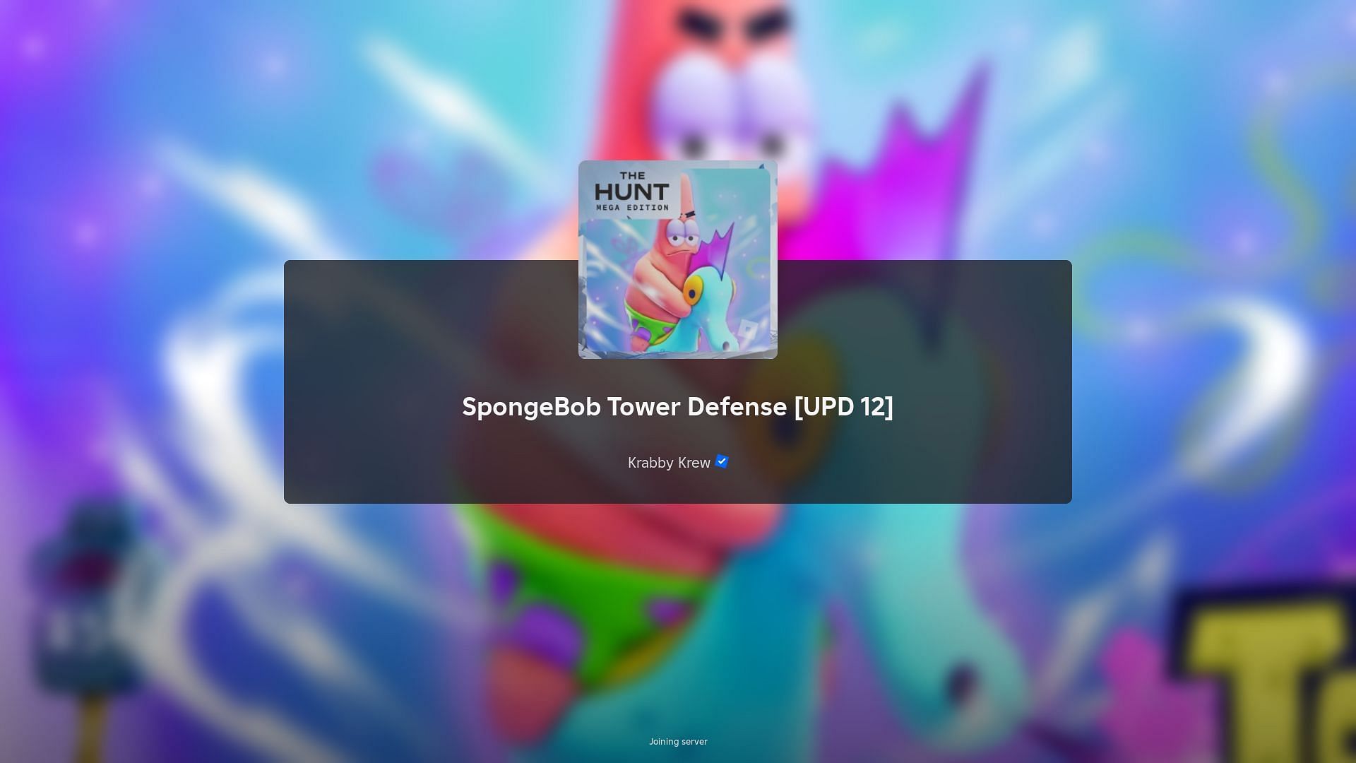 Roblox SpongeBob Tower Defense