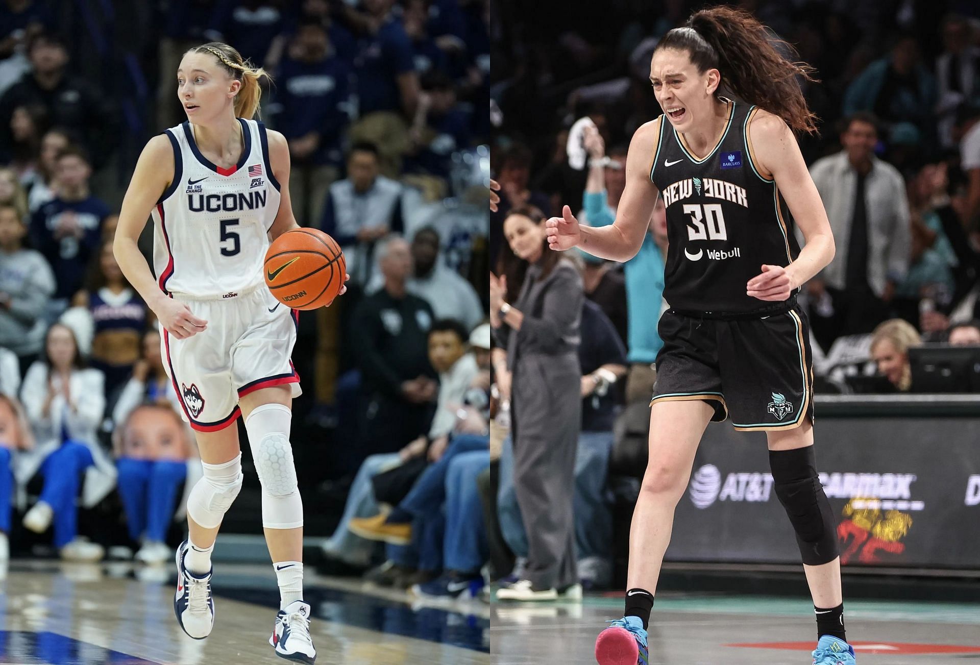 Breanna Stewart is hyped up about Paige Bueckers