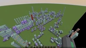 Minecraft player creates Undertale's battle system using command blocks
