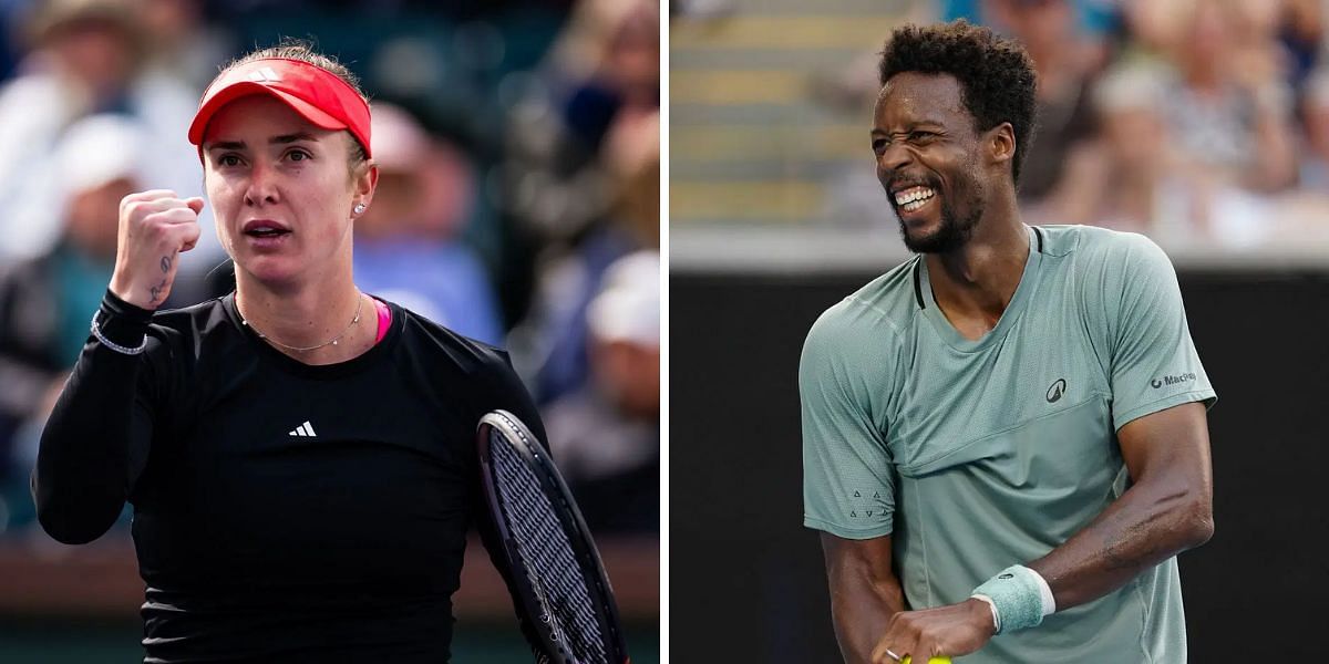 Elina Svitolina and Gael Monfils on tour - Image Source: Getty