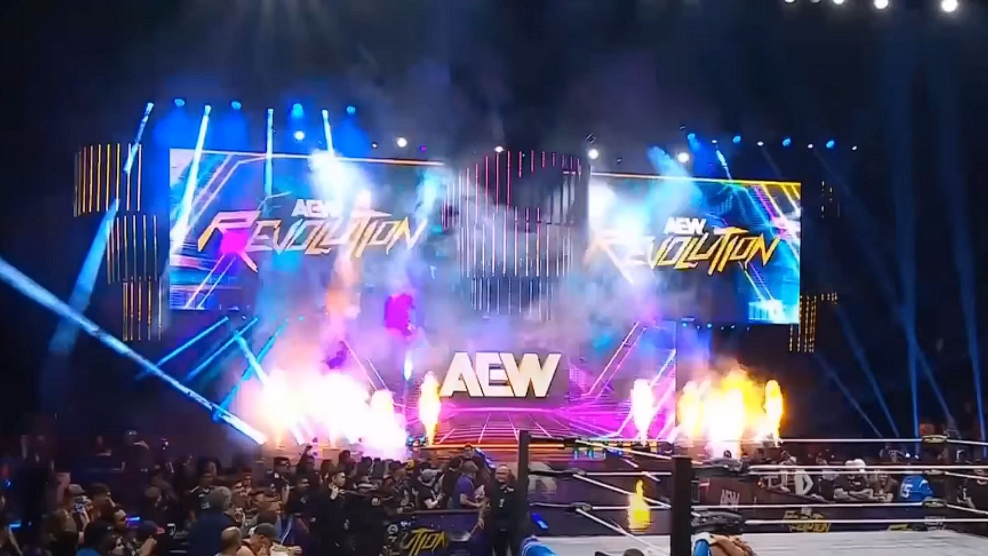 AEW Revolution took place last Sunday at the Crypto.com Arena in Los Angeles [Photo: AEW Official YouTube Channel]