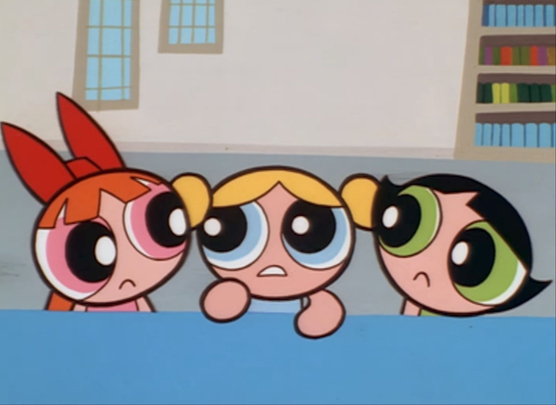 A still from the original Powerpuff Girls, (Photo via YouTube/The Powerpuff Girls) 