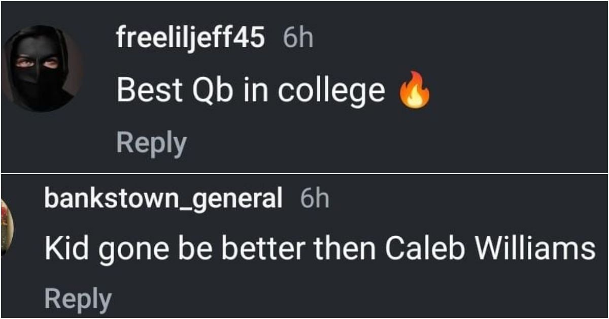 Comments on post (Source: @rivalsdotcom/Instagram)